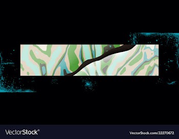 Bright watercolor stains vector image