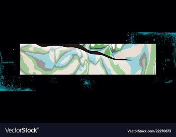 Bright watercolor stains vector image