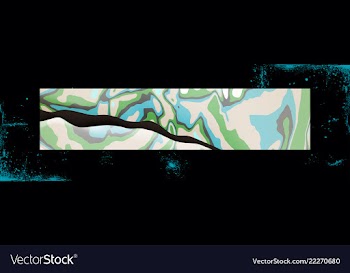 Bright watercolor stains vector image