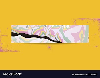 Bright watercolor stains vector image