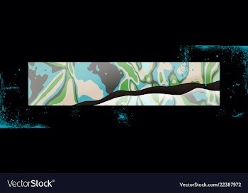 Bright watercolor stains vector image