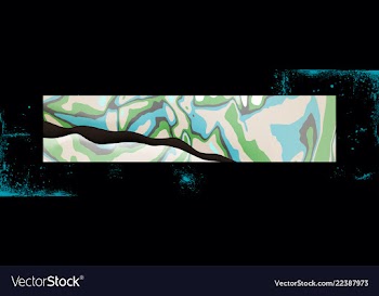 Bright watercolor stains vector image