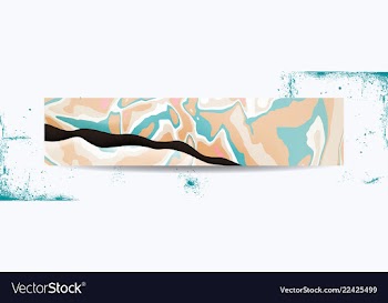 Bright watercolor stains vector image