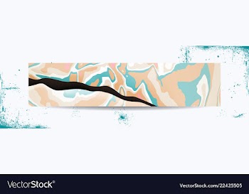 Bright watercolor stains vector image