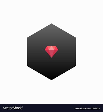 Brilliant jewelry icon vector image