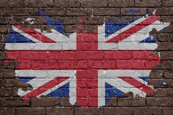 British flag brick wall graphic | Free Photo - rawpixel