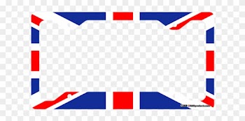 British Flag Clipart Frame - British Flag Frame Png
