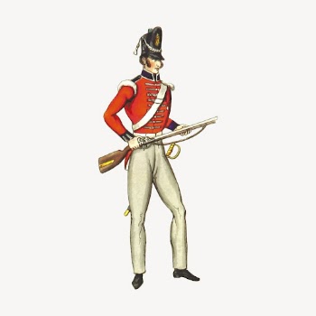 British royal guard clipart, vintage | Free Vector - rawpixel