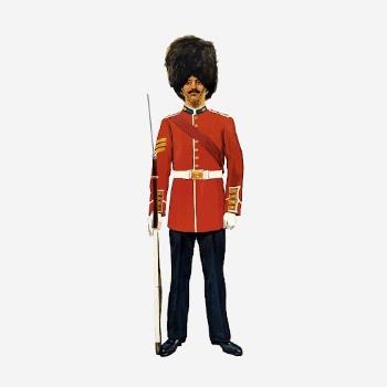British royal  guard, watercolor | Free Photo Illustration - rawpixel