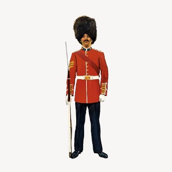 British royal  guard, watercolor | Free Vector Illustration - rawpixel