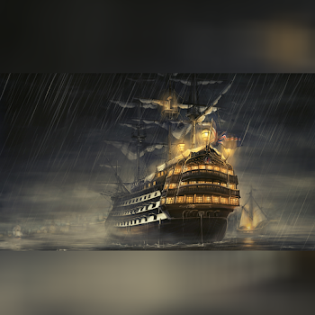 british storm ship - free-artwork.org