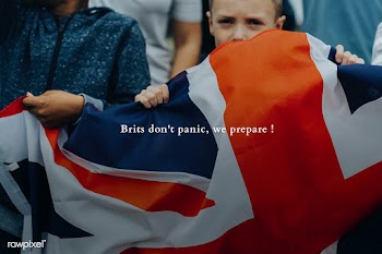 Brits don't panic, we prepare. This image is part our collaboratio.. | Free  photo - 2331939
