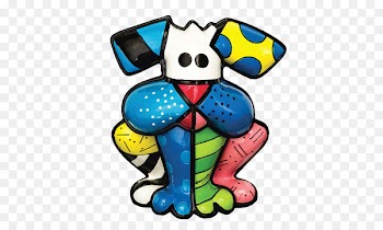 Britto Garden Sculpture Pop art United States of America - painting 