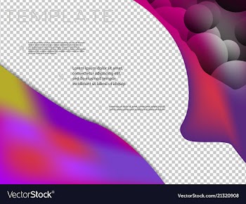 Brochure cover brochure with color combination vector image