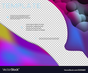 Brochure cover brochure with color combination vector image