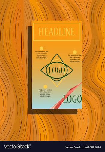 Brochure design brochure template creative vector image