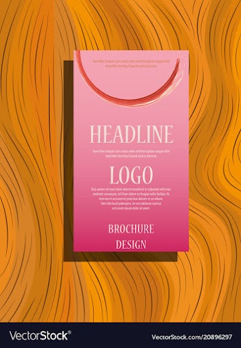 Brochure design brochure template creative vector image