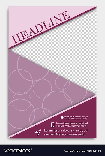 Brochure design brochure template creative vector image