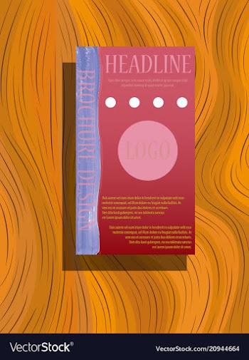 Brochure design brochure template creative vector image