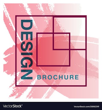 Brochure design brochure template creative vector image