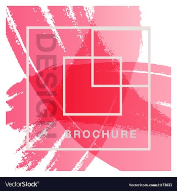 Brochure design brochure template creative vector image