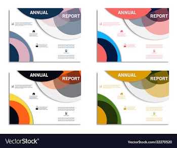 Brochure design brochure template creative vector image