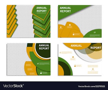 Brochure design brochure template creative vector image
