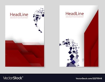 Brochure design brochure template creative vector image