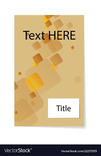 Brochure design brochure template creative vector image