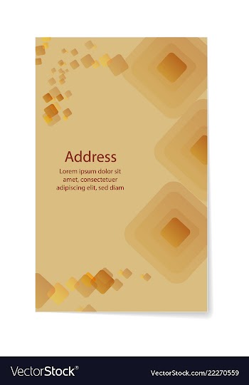 Brochure design brochure template creative vector image