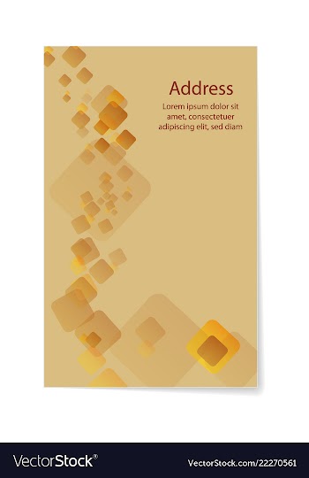 Brochure design brochure template creative vector image