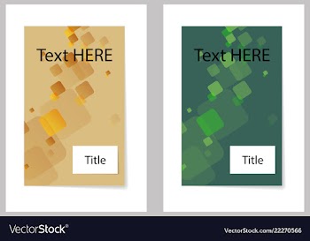Brochure design brochure template creative vector image