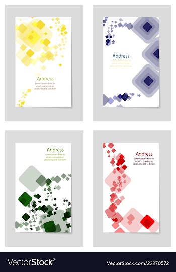 Brochure design brochure template creative vector image