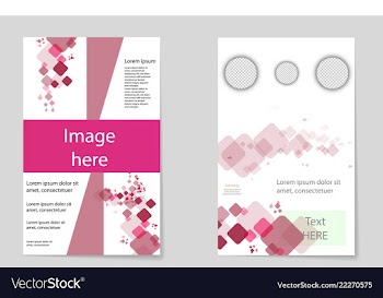 Brochure design brochure template creative vector image