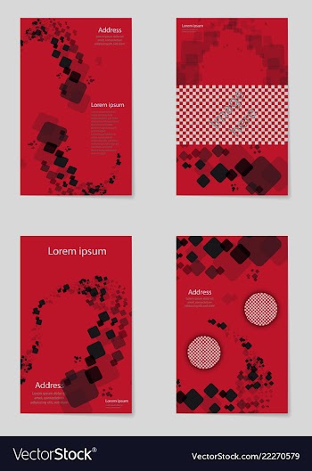Brochure design brochure template creative vector image