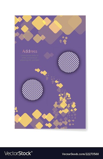 Brochure design brochure template creative vector image