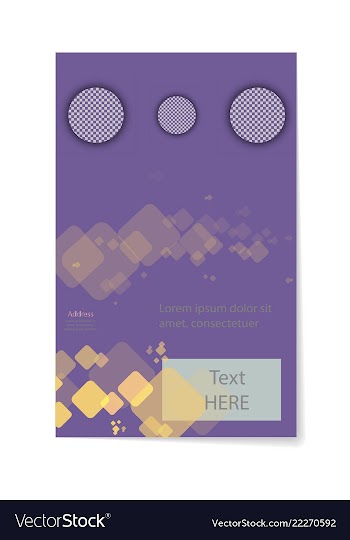 Brochure design brochure template creative vector image
