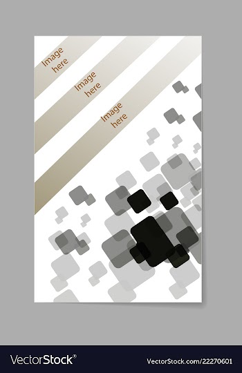Brochure design brochure template creative vector image
