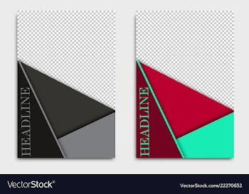 Brochure design brochure template creative vector image