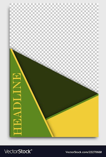 Brochure design brochure template creative vector image