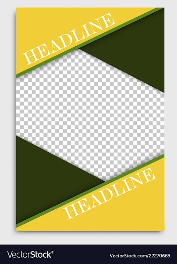 Brochure design brochure template creative vector image