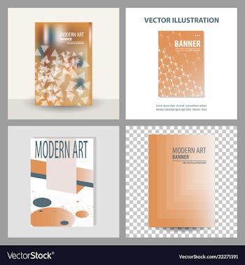 Brochure design brochure template creative vector image