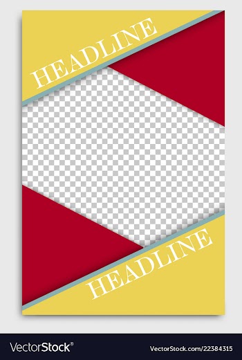 Brochure design brochure template creative vector image