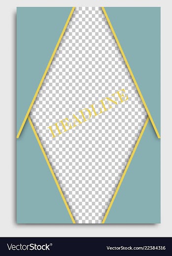 Brochure design brochure template creative vector image