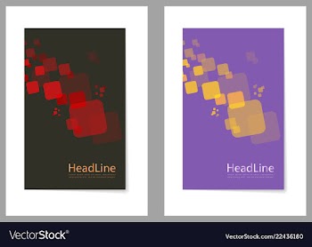 Brochure design brochure template creative vector image