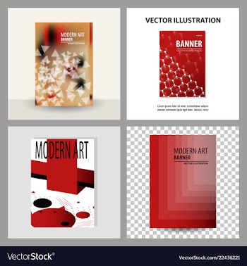 Brochure design brochure template creative vector image