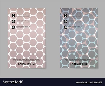 Brochure design template flyers report for vector image