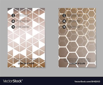 Brochure design template flyers report for vector image