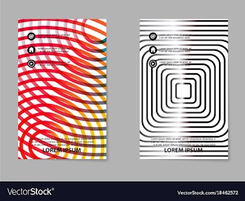 Brochure design template flyers report for vector image