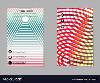 Brochure design template flyers report for vector image